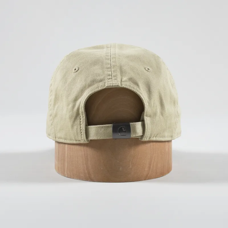 Carhartt WIP Madison Logo Cap Beryl White-3