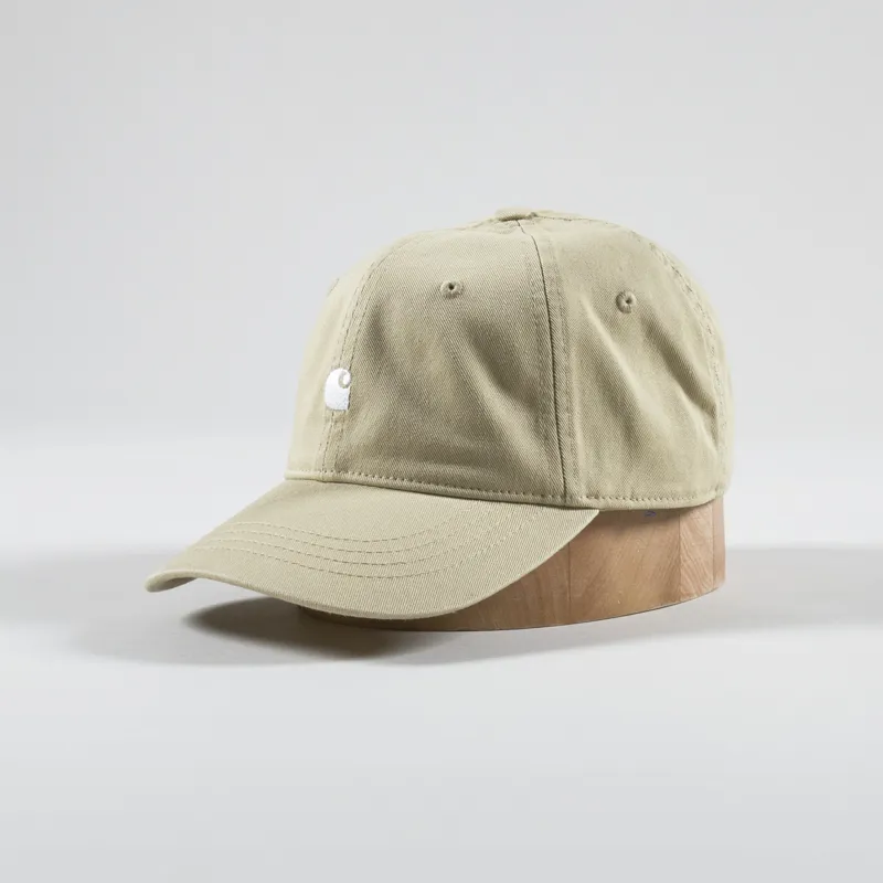 Carhartt WIP Madison Logo Cap Beryl White