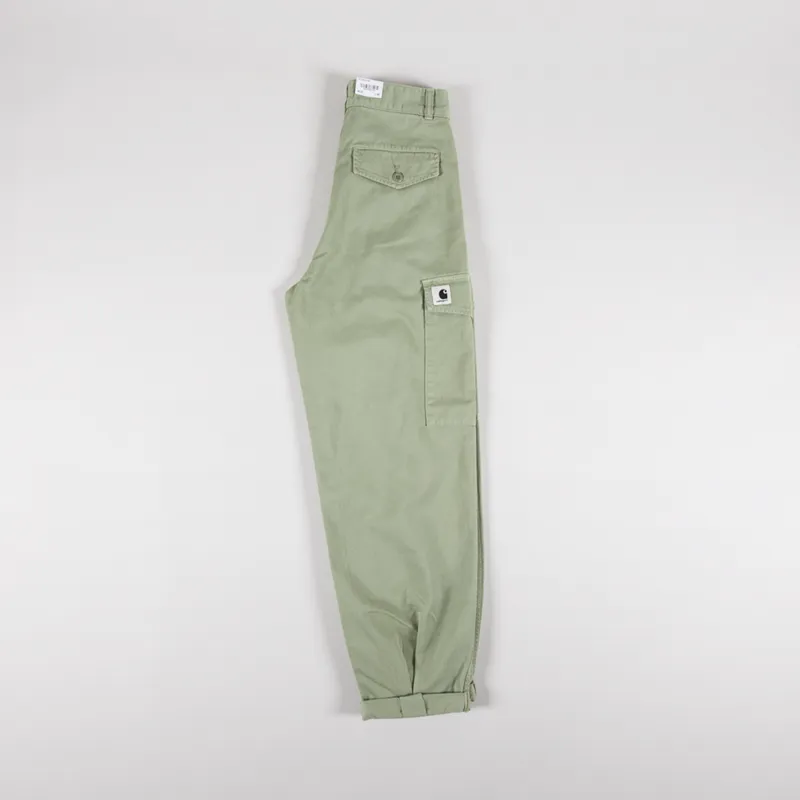 Carhartt WIP Womens Collins Pant Misty Green Moraga Twill-6