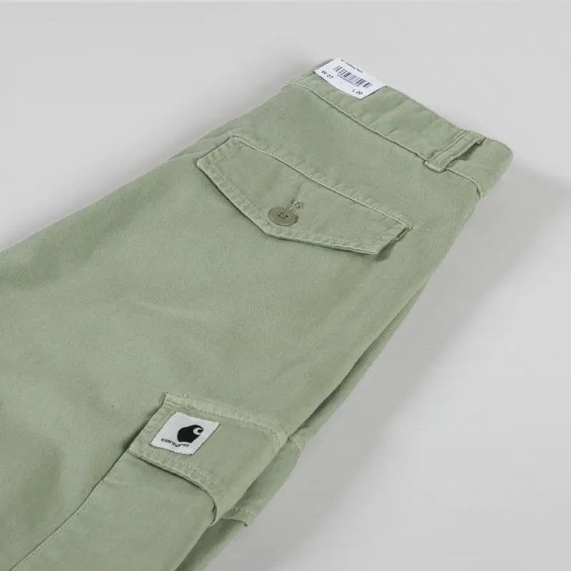 Carhartt WIP Womens Collins Pant Misty Green Moraga Twill-9