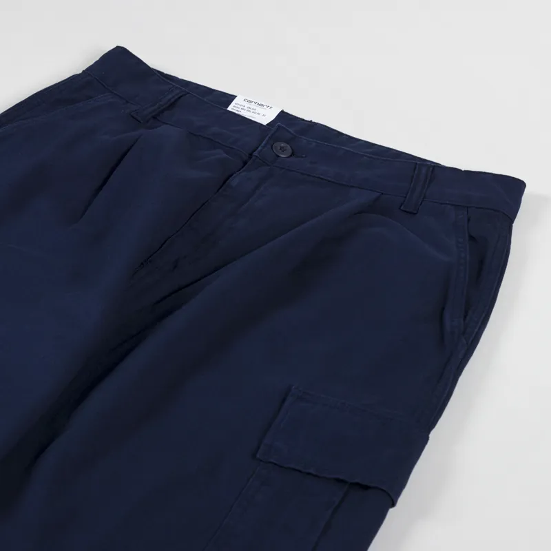 Carhartt WIP Cole Cargo Pant Air Force Blue Moraga Twill-4