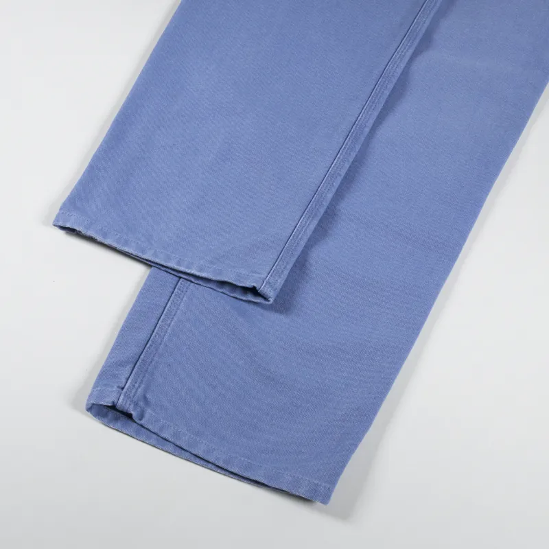 Carhartt WIP Single Knee Pant Bay Blue Aged Dearborn Canvas-6