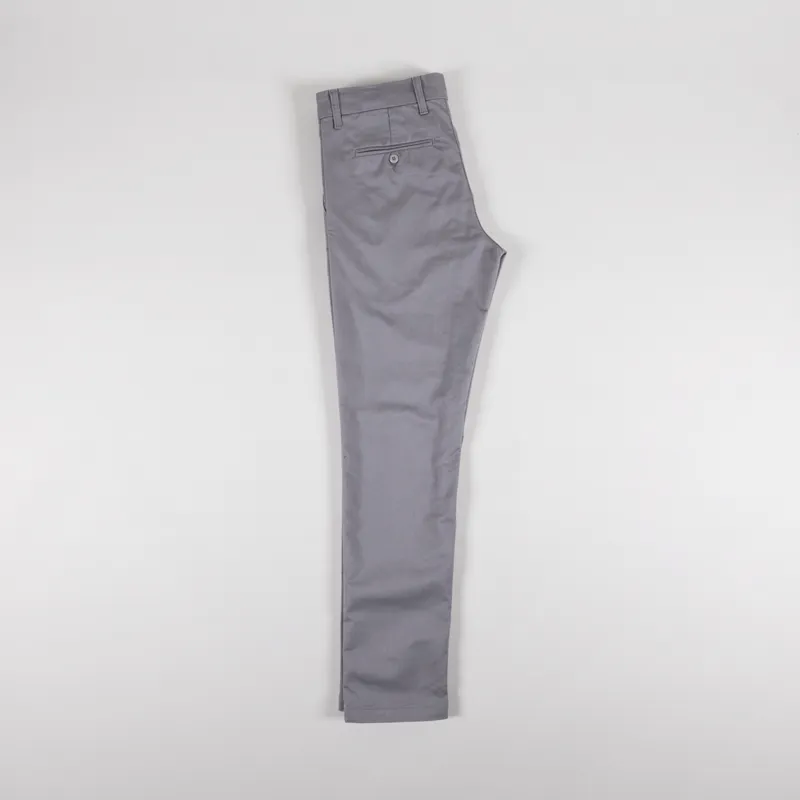 Carhartt WIP Sid Pant Grey Misty Rinsed Lamar Stretch Twill-2