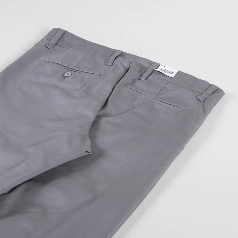 Carhartt WIP Sid Pant Grey Misty Rinsed Lamar Stretch Twill-4
