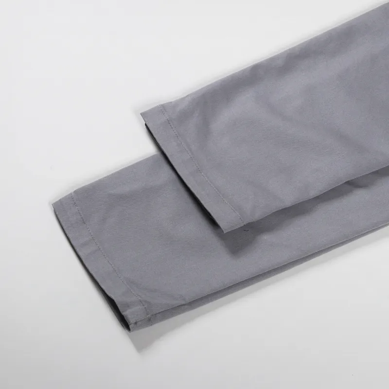 Carhartt WIP Sid Pant Grey Misty Rinsed Lamar Stretch Twill-6