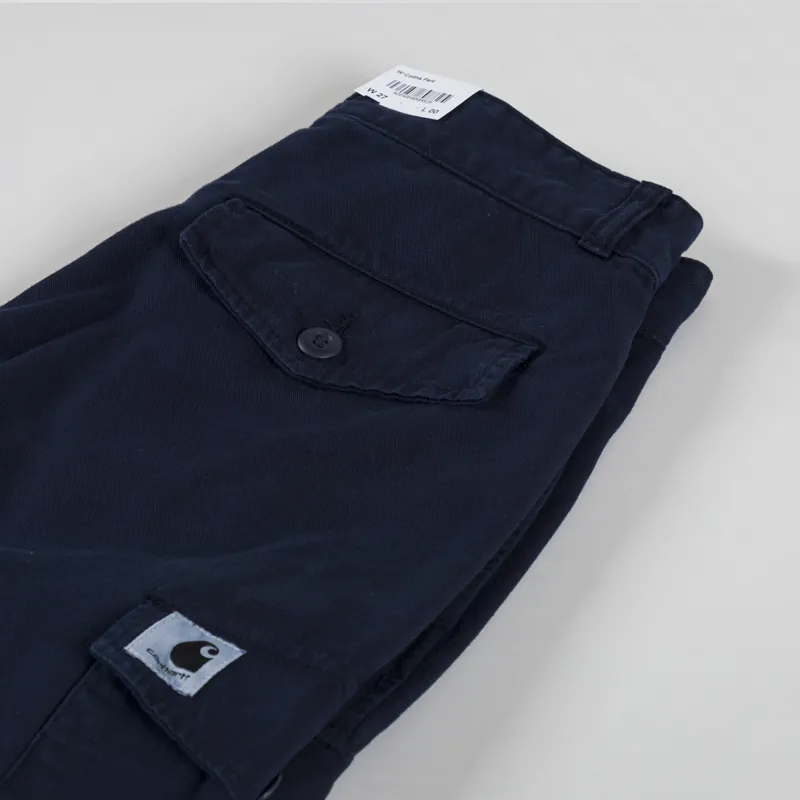 Carhartt WIP Womens Collins Pant Air Force Blue Moraga Twill-9
