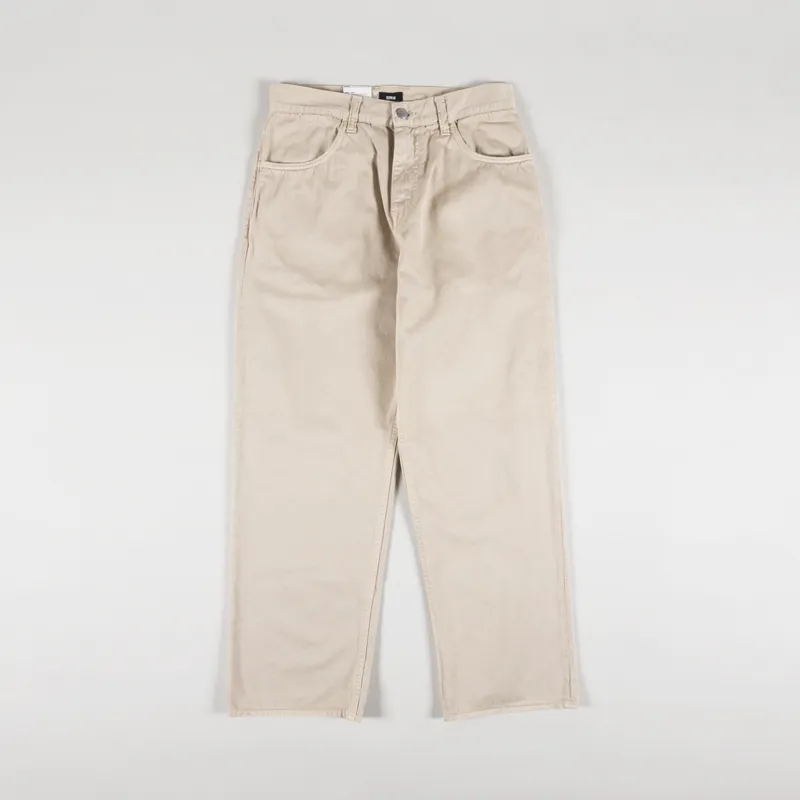 Edwin Matrix Pant White Pepper-1