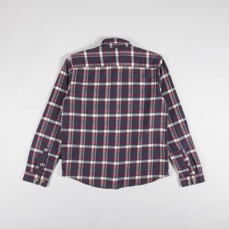 Patagonia Lightweight Fjord Flannel Shirt Major Ink Black-1