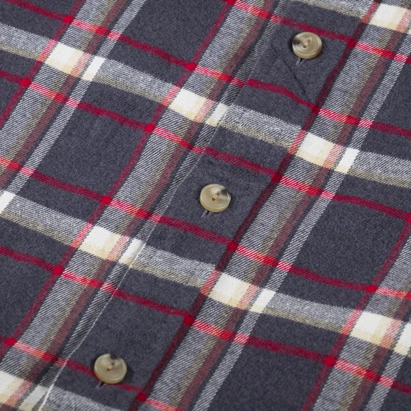 Patagonia Lightweight Fjord Flannel Shirt Major Ink Black-8