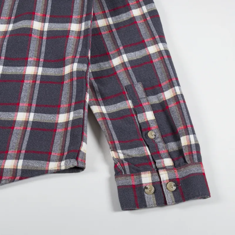 Patagonia Lightweight Fjord Flannel Shirt Major Ink Black-4