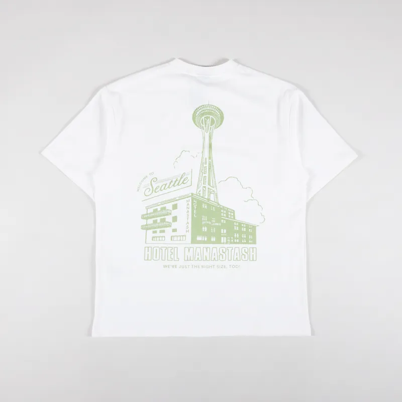 Manastash CiTee Hotel T Shirt White