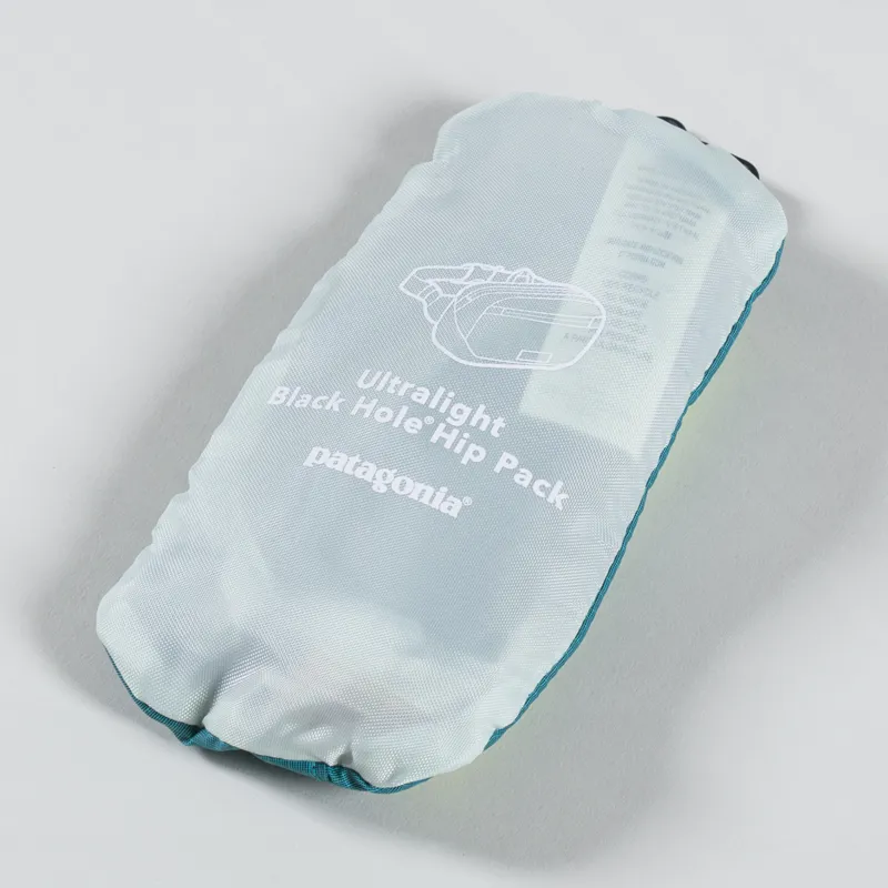 Patagonia Ultralight Black Hole Mini Hip Pack Patchwork Subtidal Blue-8