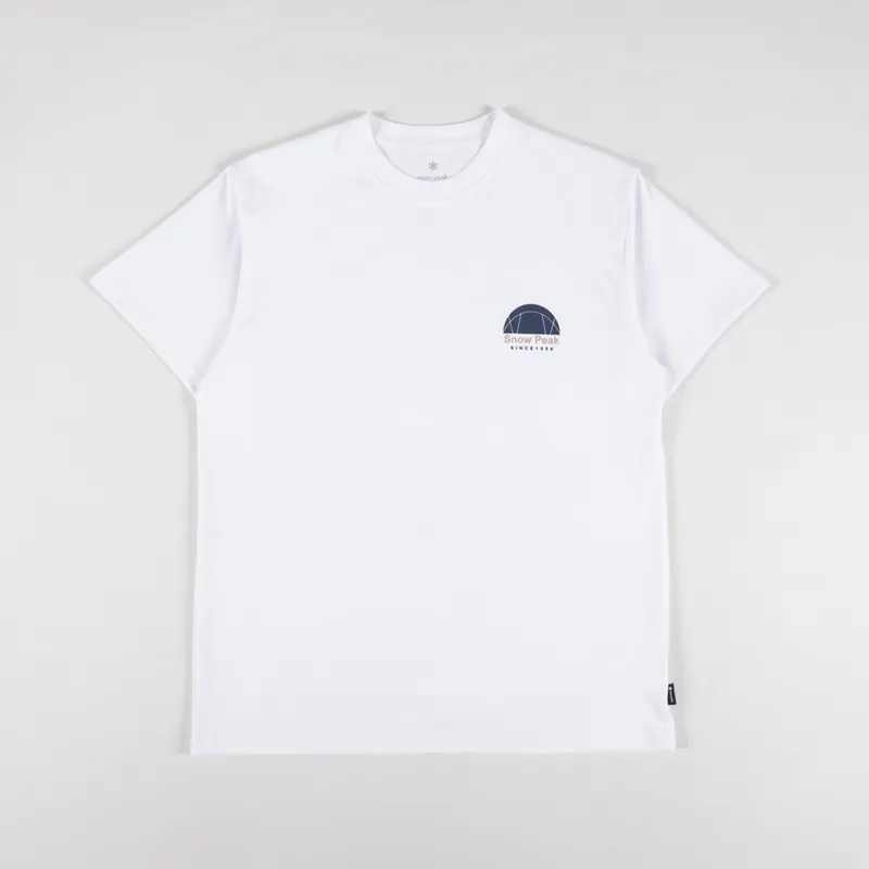 Snow Peak Alpha Breeze Typography White-1