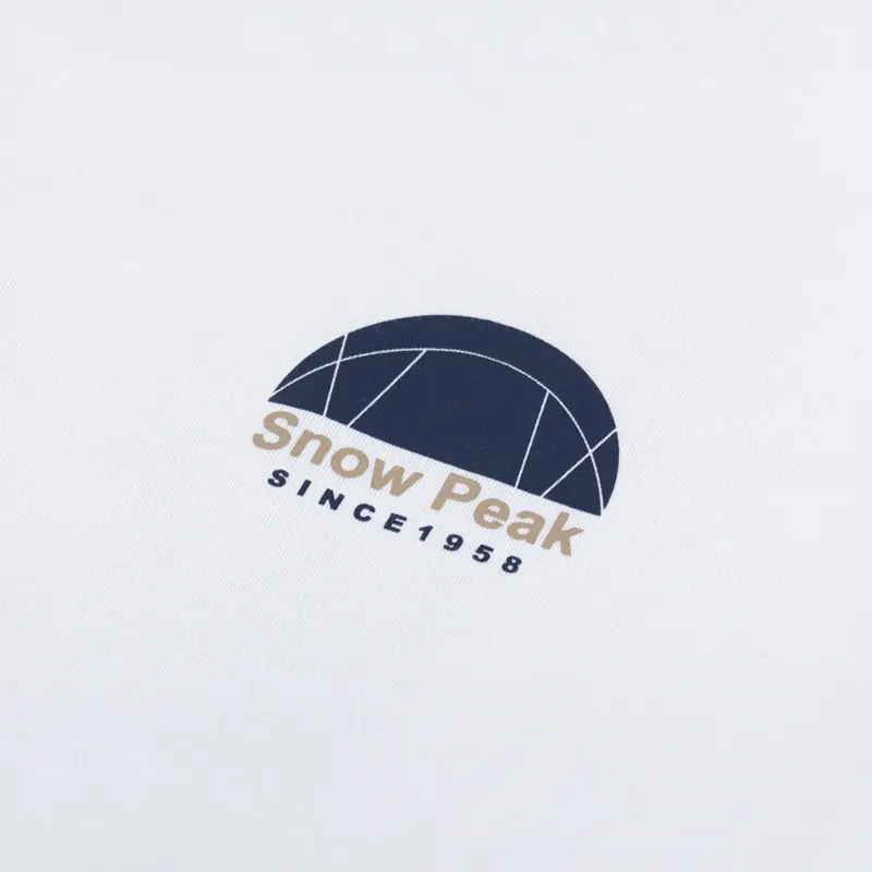 Snow Peak Alpha Breeze Typography White-5