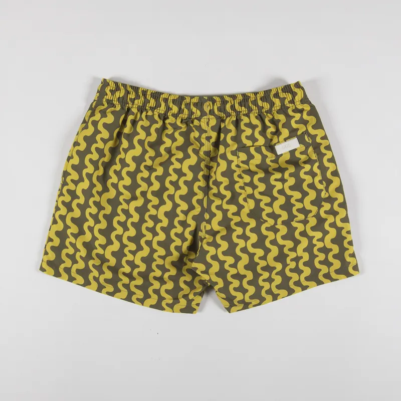 Oas Twine Swim Shorts Yellow-1
