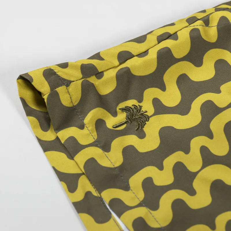 Oas Twine Swim Shorts Yellow-4