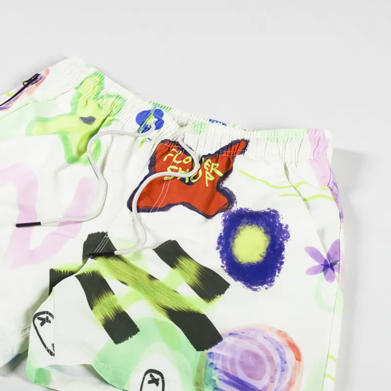 Oas Flower Shop Swim Shorts Multi-2