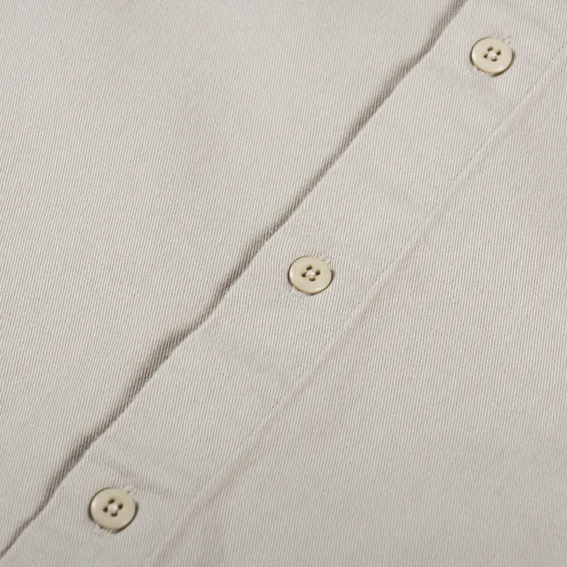 No Problemo Mini Problemo Work Shirt Ecru-3