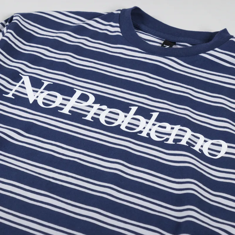 No Problemo Long Sleeve Stripe T Shirt Multi-4