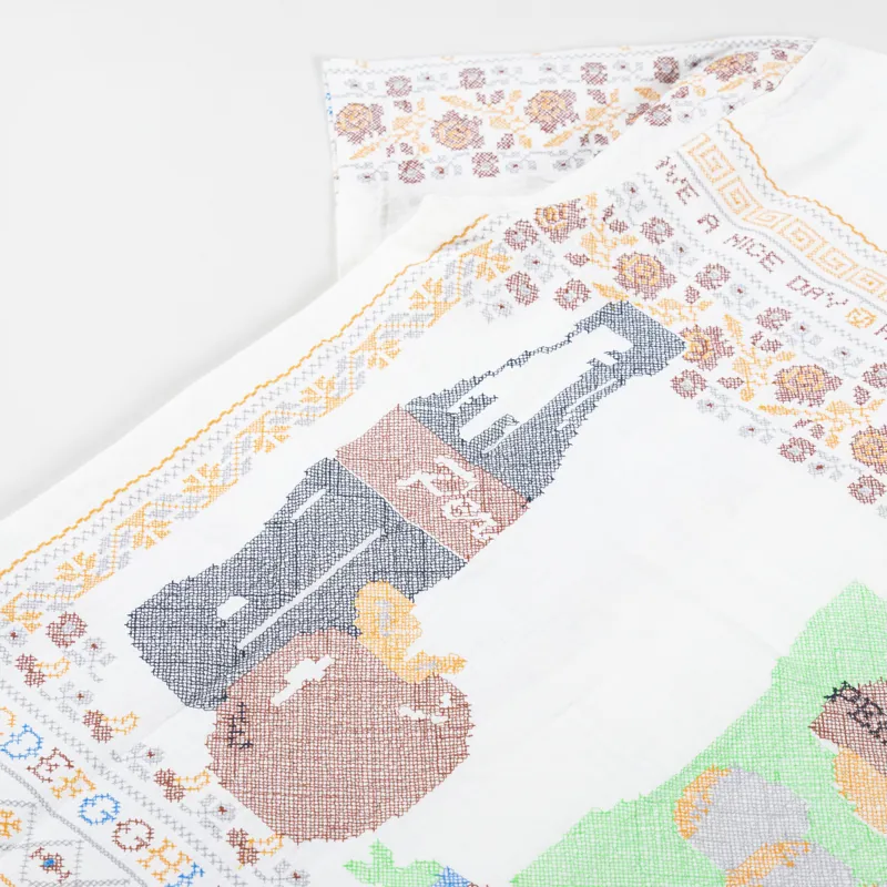 Percival Meal Deal Cuban Shirt White-4