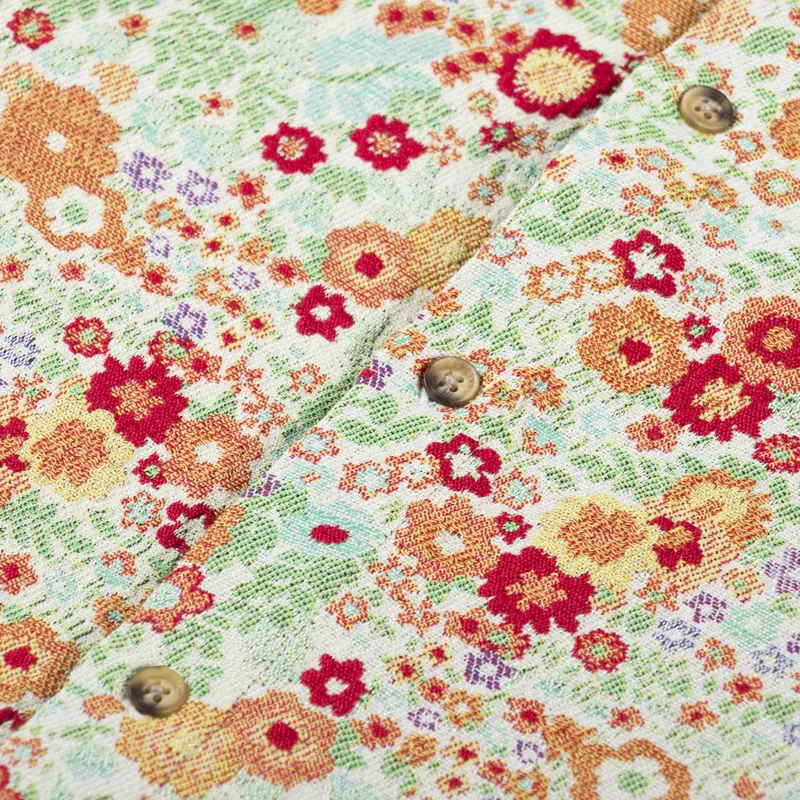 Percival Floral Boxy Clerk Shirt Multi-2