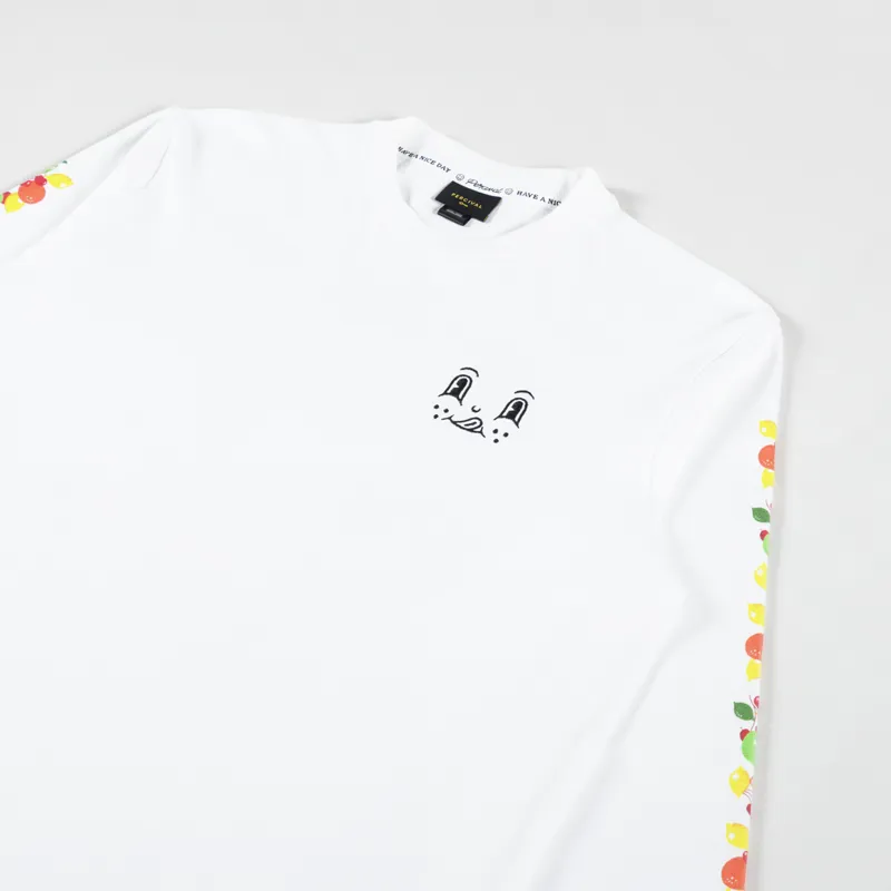 Percival Sour Fruits Long Sleeve T Shirt White-3