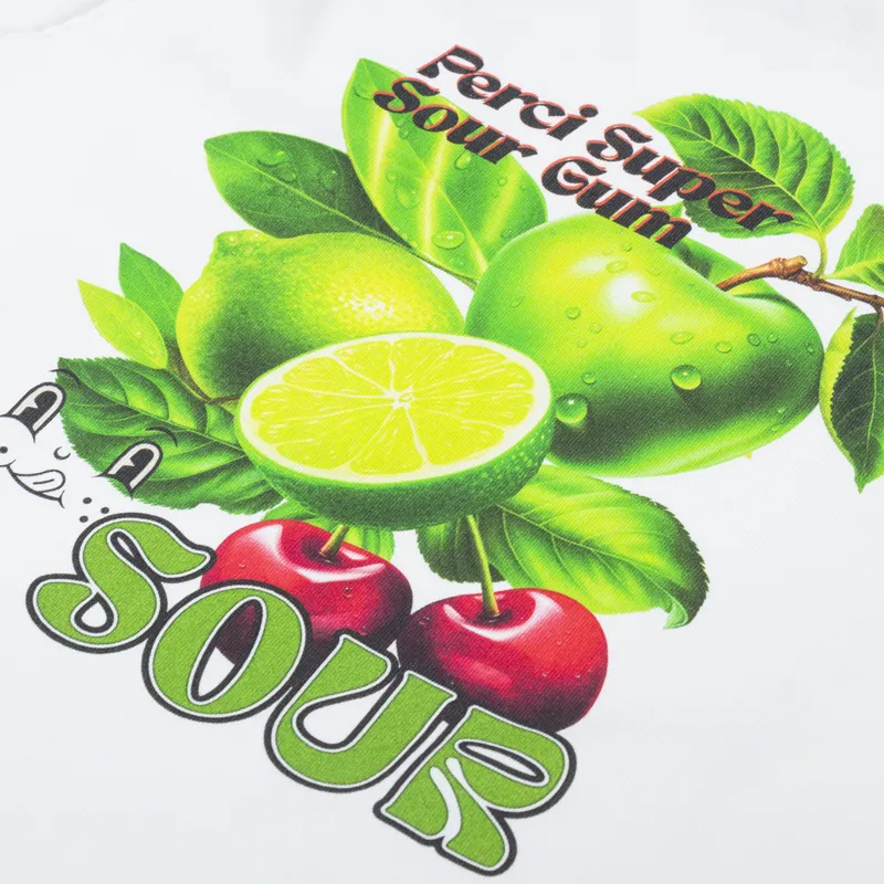 Percival Sour Fruits Long Sleeve T Shirt White-4