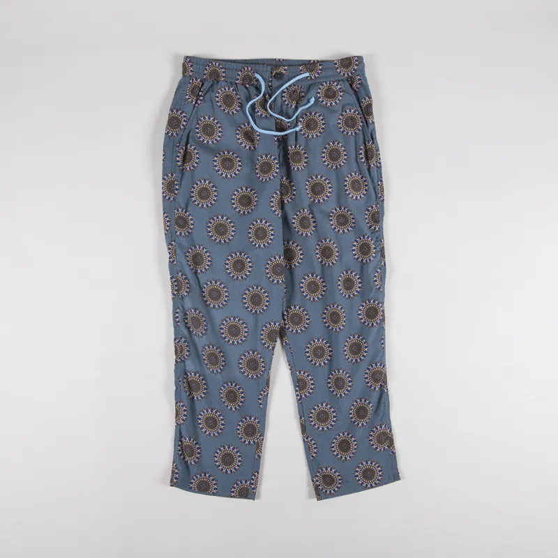 Universal Works Hi Water Trouser Smoke Blue Regal Print-1