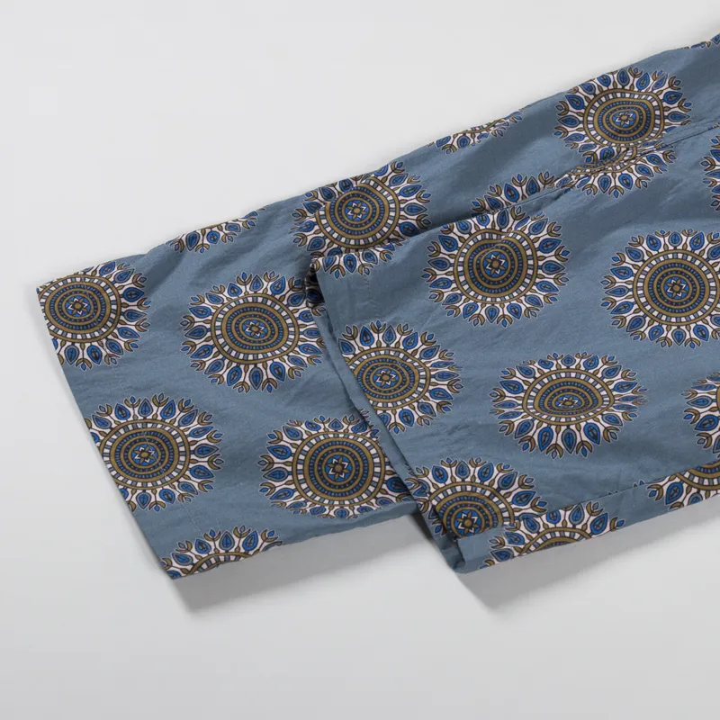 Universal Works Hi Water Trouser Smoke Blue Regal Print-6