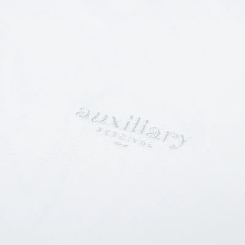 Percival Alfresco Oversized Auxiliary T Shirt White-5