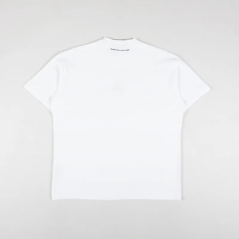 Percival Citrus Oversized Auxiliary T Shirt White-1