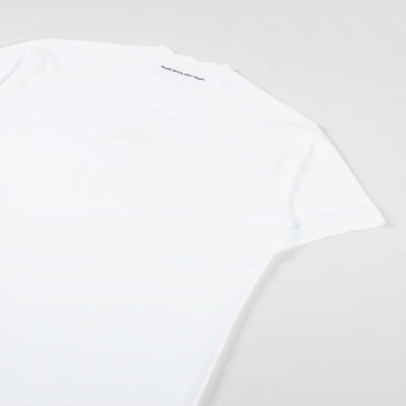 Percival Citrus Oversized Auxiliary T Shirt White-3