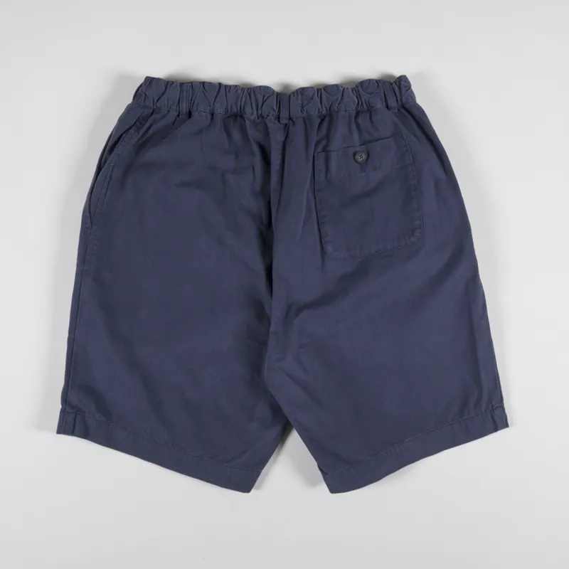 Kestin Inverness Short Navy Cotton Twill-1