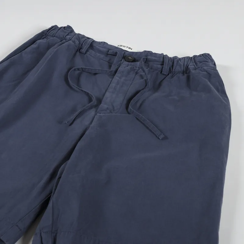 Kestin Inverness Short Navy Cotton Twill-2