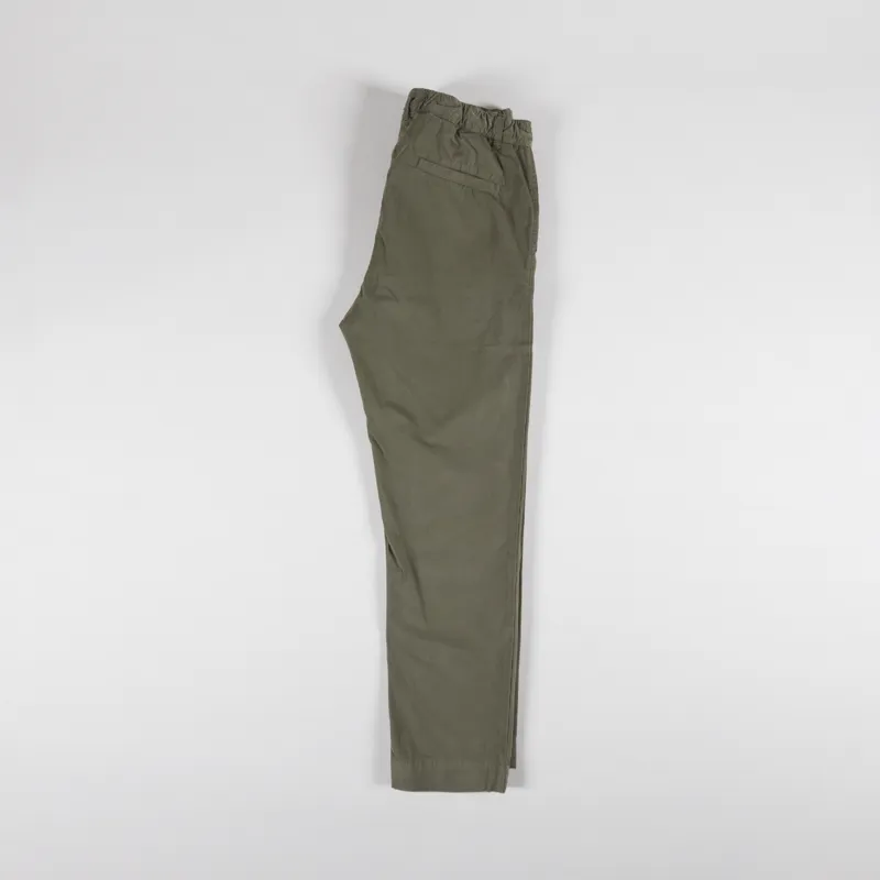 Kestin Inverness Trouser Olive Cotton Twill-2