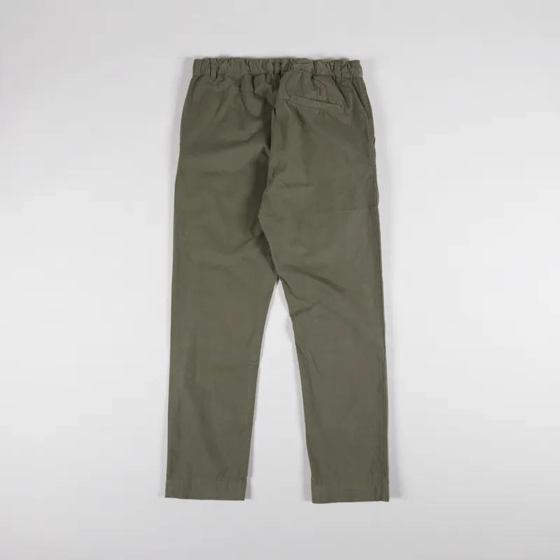 Kestin Inverness Trouser Olive Cotton Twill