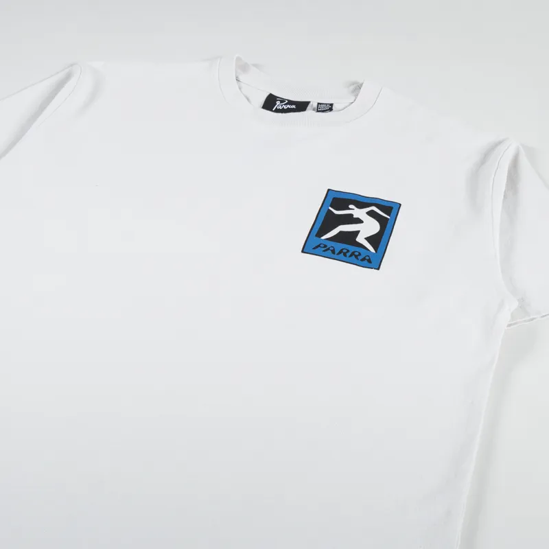 By Parra Pigeon Legs T Shirt Light Grey-3