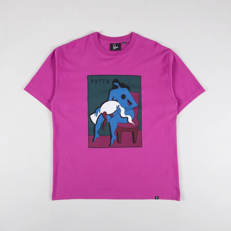 By Parra My Dear Swan T Shirt Pink