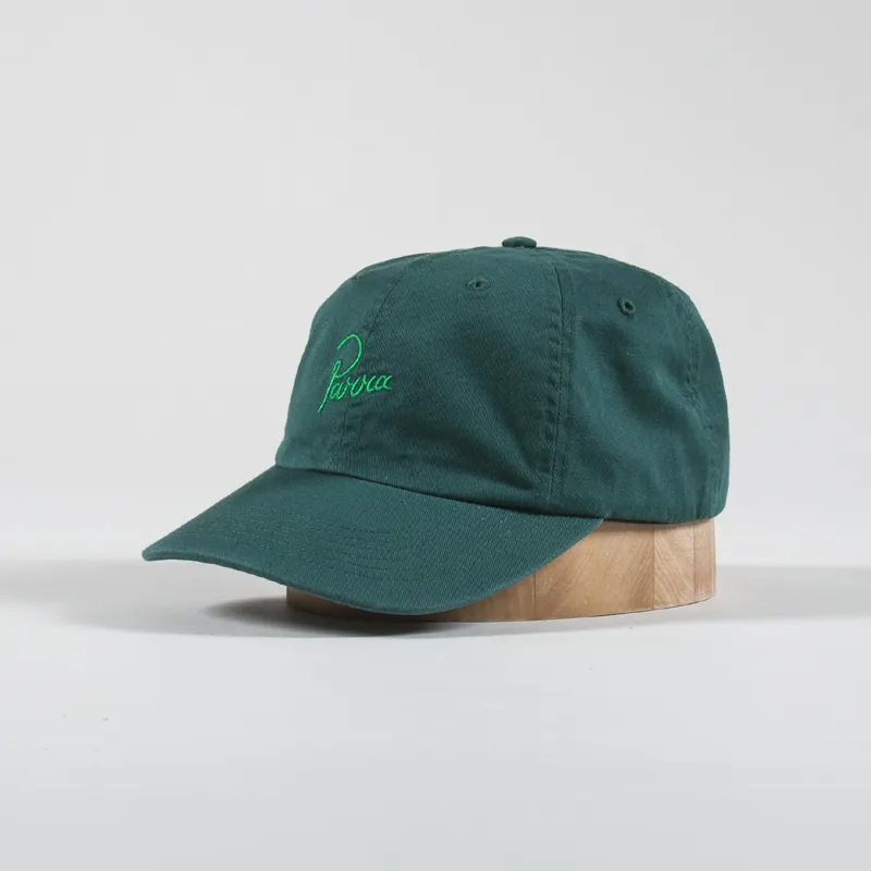 By Parra Script Logo 6 Panel Hat Castleton Green