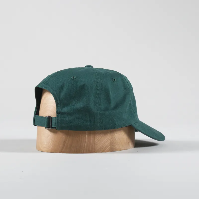 By Parra Script Logo 6 Panel Hat Castleton Green-2