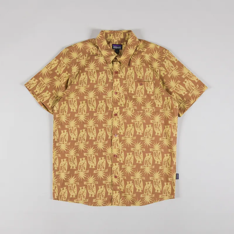 Patagonia Go To Shirt Skunks Sienna Clay