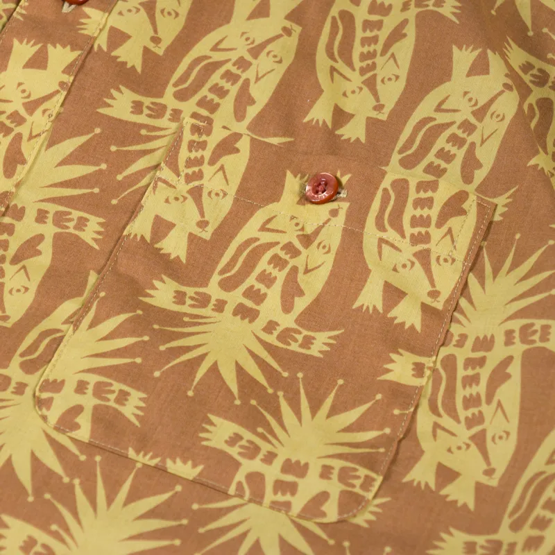 Patagonia Go To Shirt Skunks Sienna Clay-3