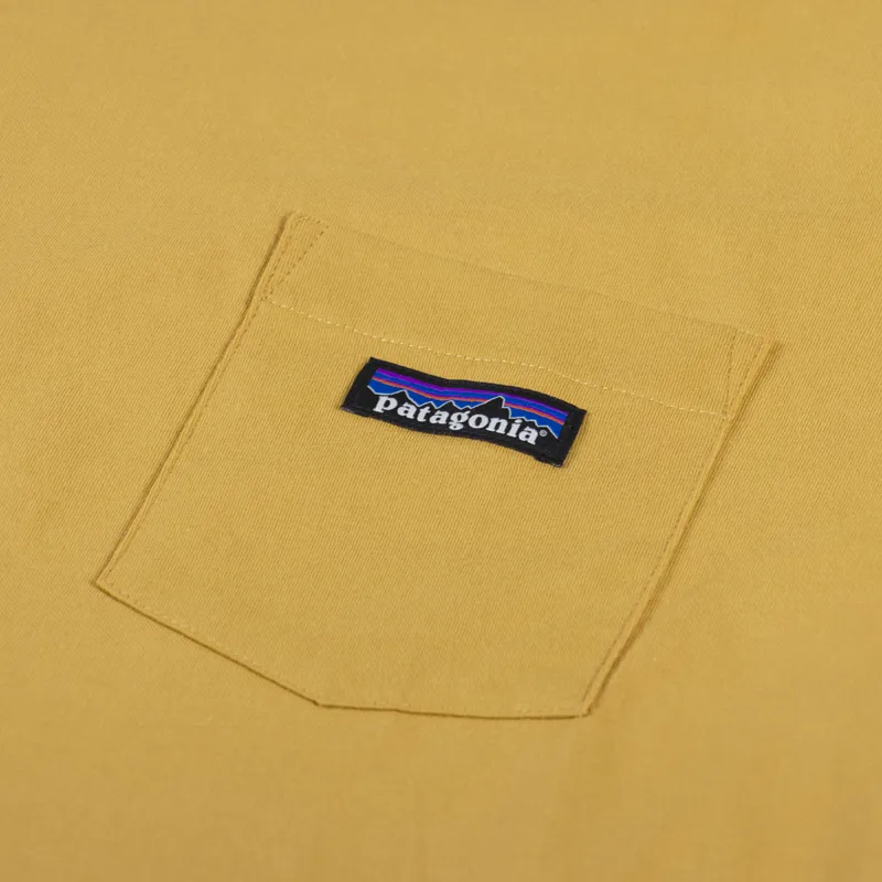 Patagonia Daily Pocket T Shirt Yellow-2