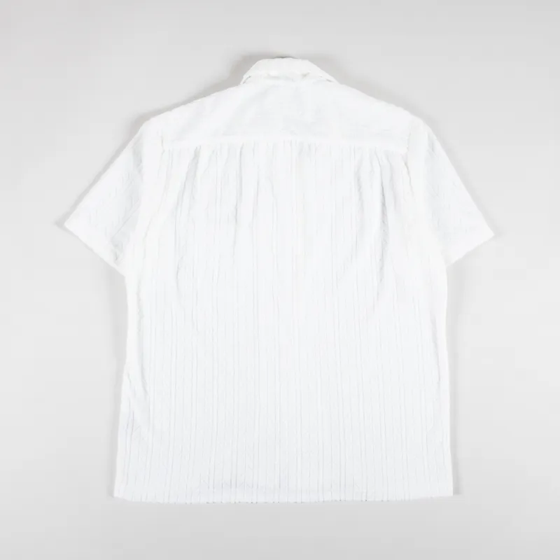 Portuguese Flannel Beach Club Shirt Ecru-1