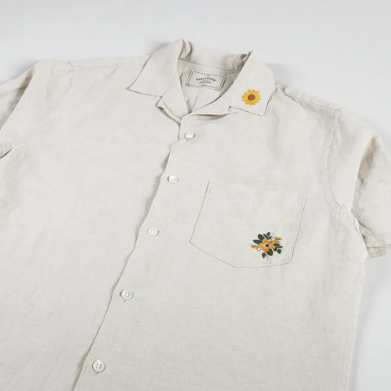 Portuguese Flannel Spring 2 Shirt Ecru-2