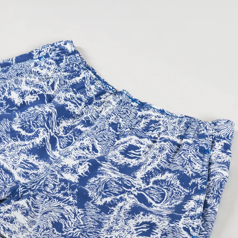 Patagonia Womens Barely Baggies Shorts Crash Endless Blue-5