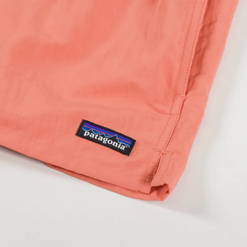 Patagonia Womens Barely Baggies Swim Shorts Coho Coral Orange