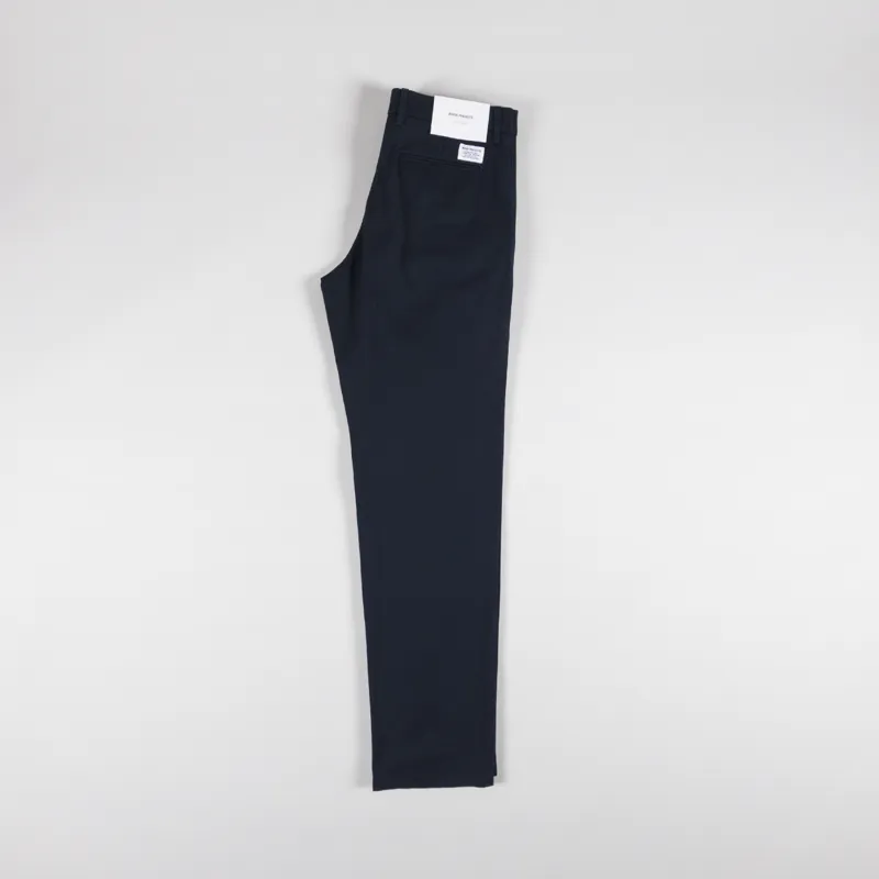 Norse Projects Aros Regular Light Stretch Chino Dark Navy-2