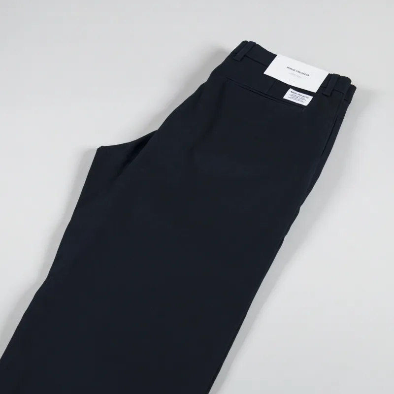 Norse Projects Aros Regular Light Stretch Chino Dark Navy-5