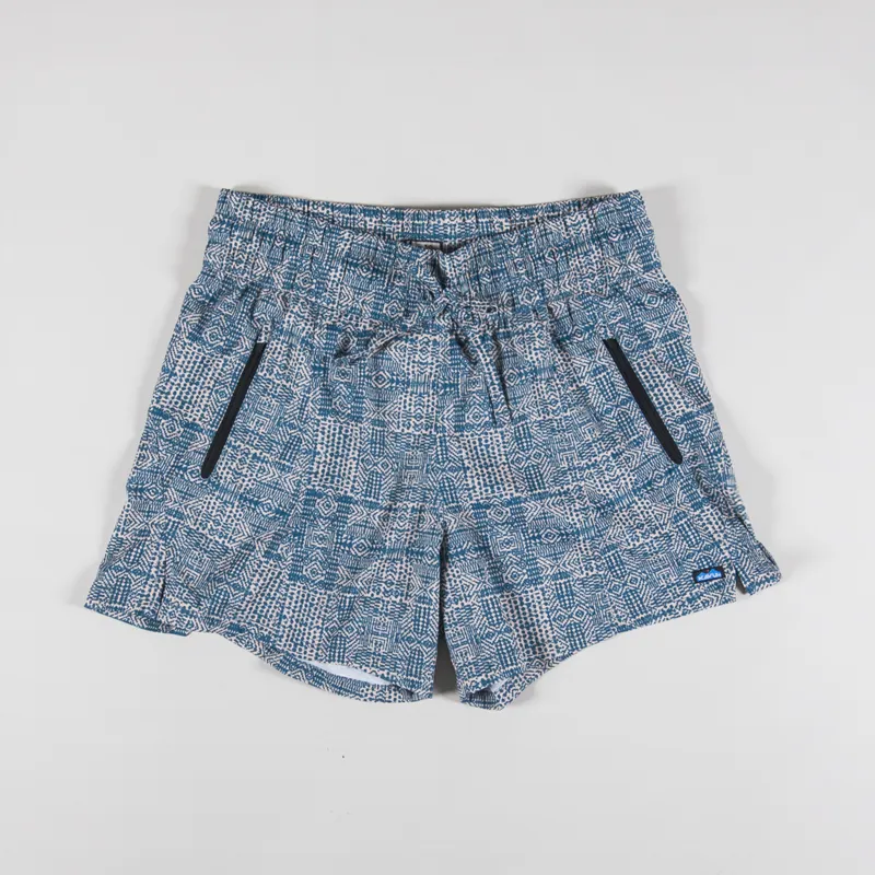 Kavu Womens Totally Beachin Shorts Beach Motif